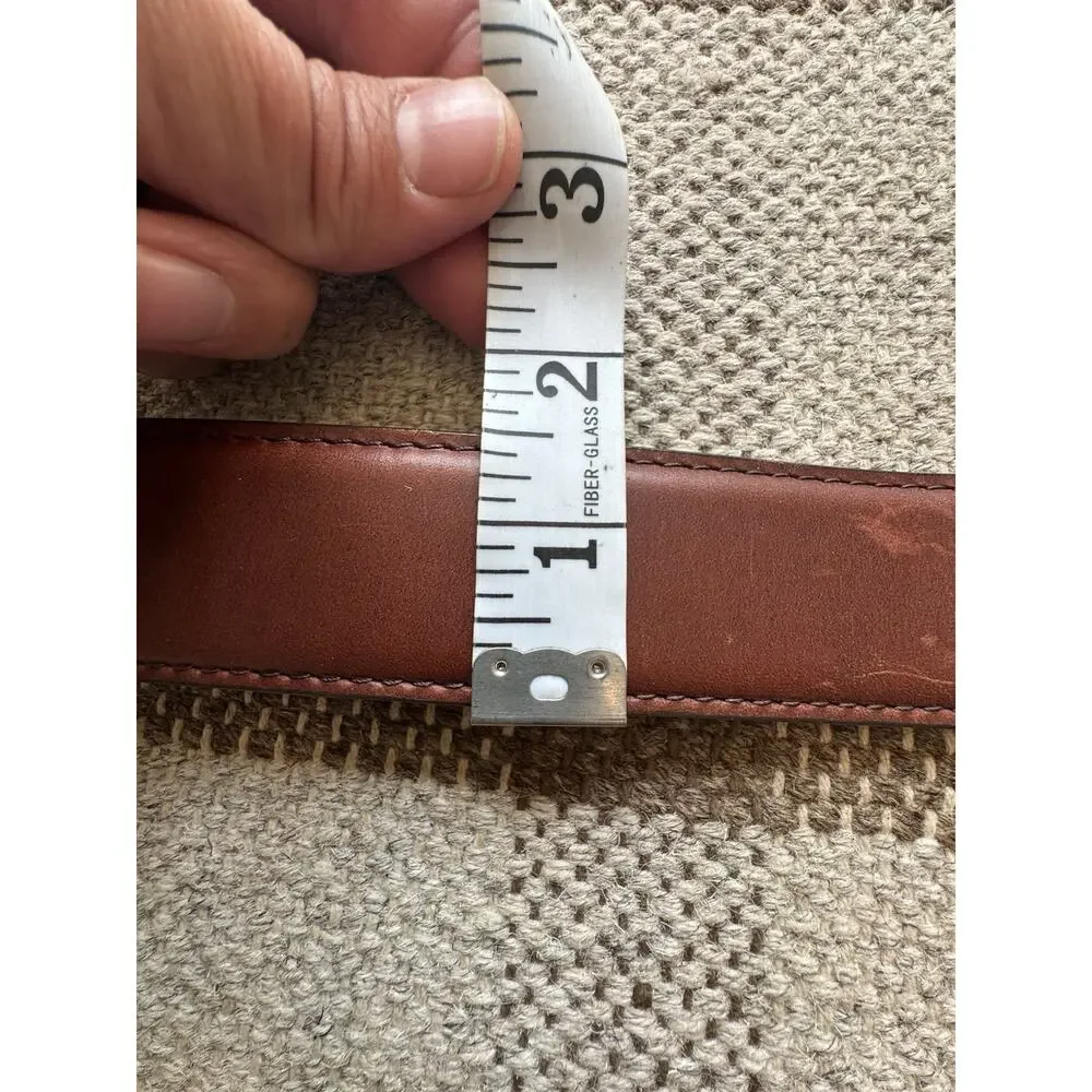 Orvis Men’s Shotgun Shell 12 GA Belt Brown Leather 34